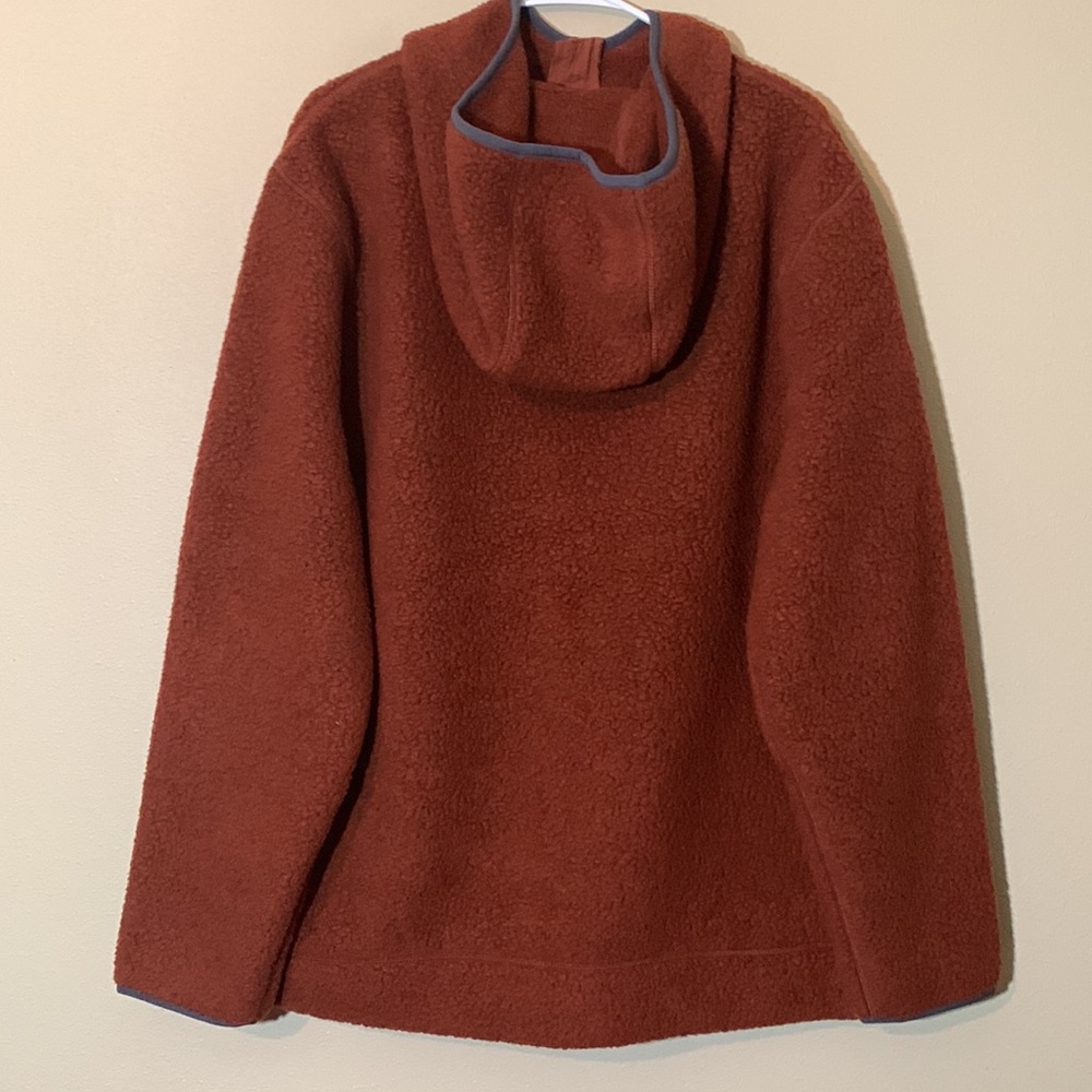 Madewell Polartec Fleece Hoodie Jacket Size XL - Picture 6 of 11
